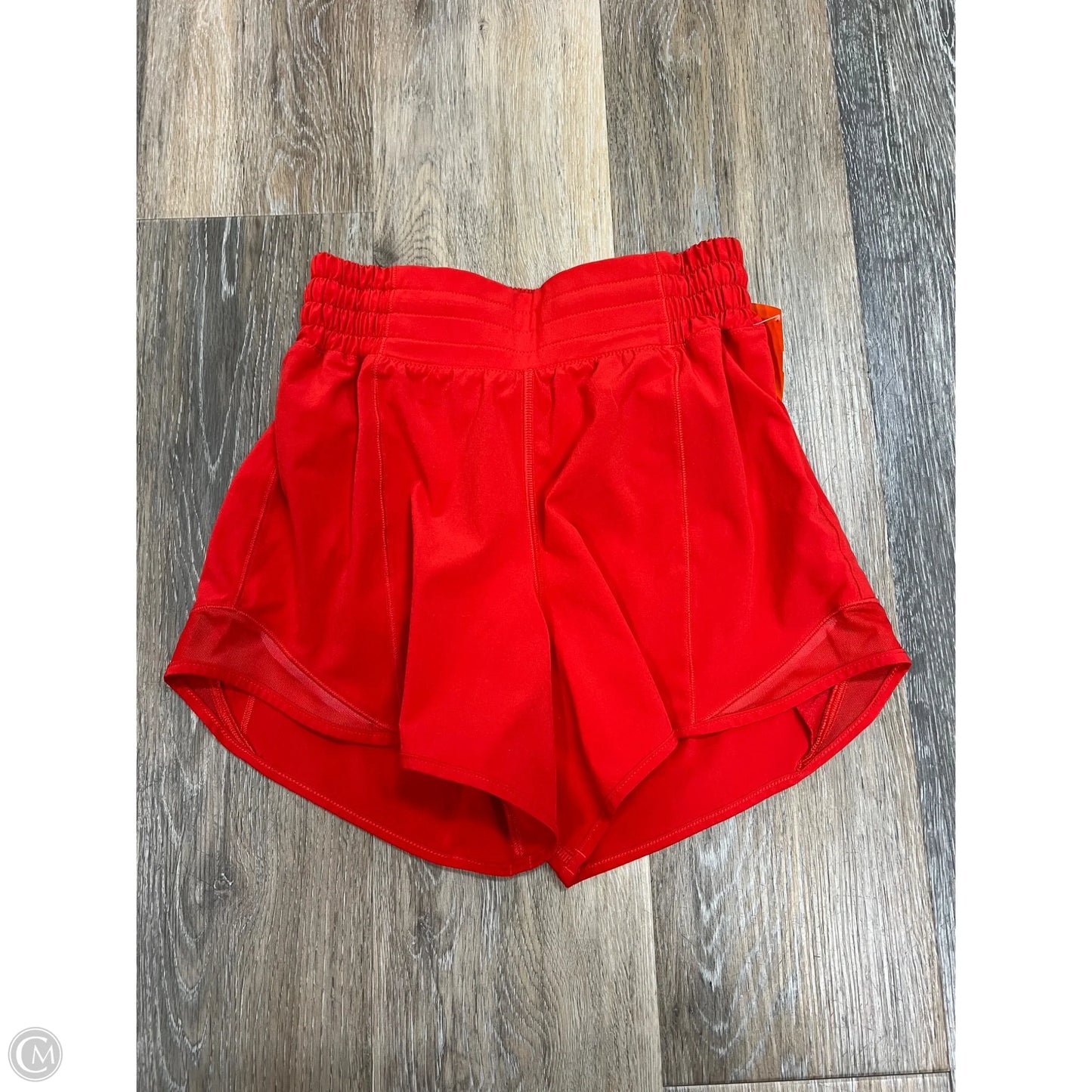 Athletic Shorts By Lululemon In Red, Size: 2