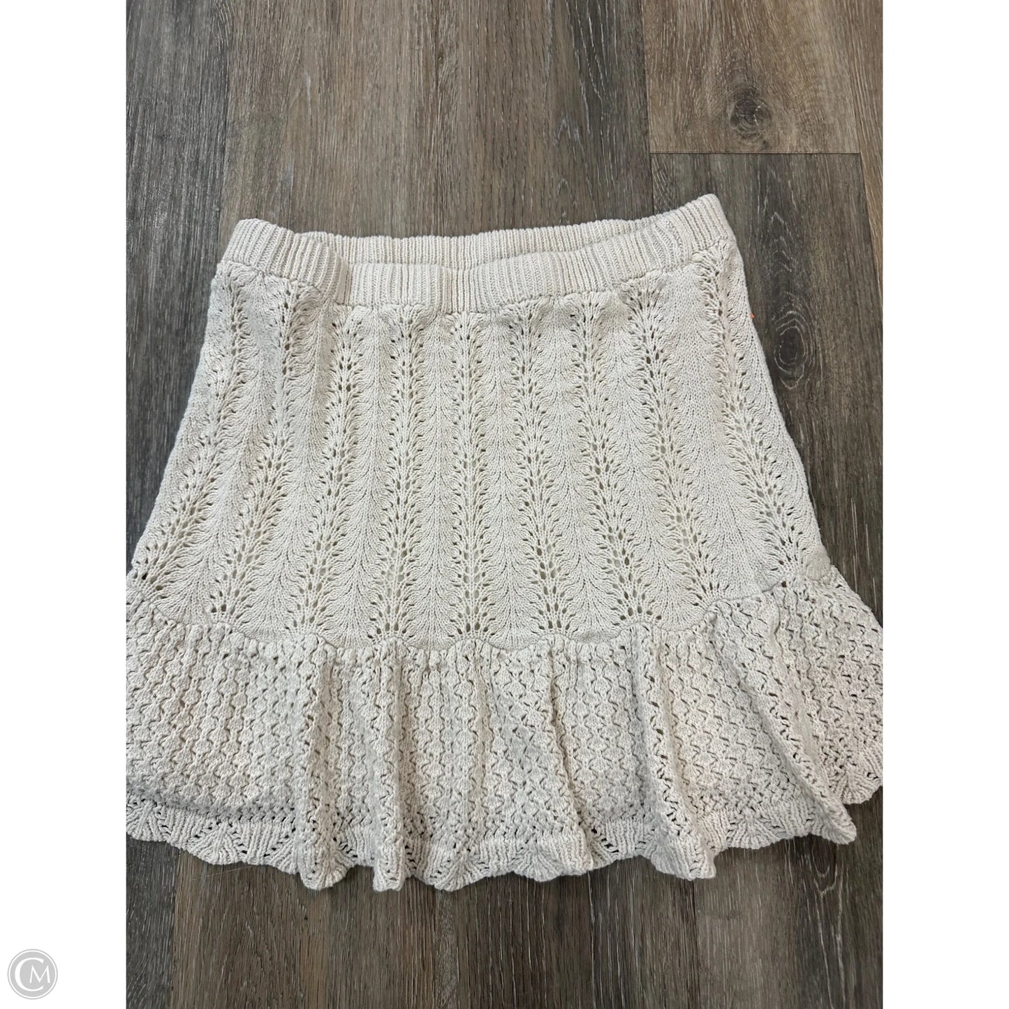Skirt Mini & Short By Freshman In Taupe, Size: M