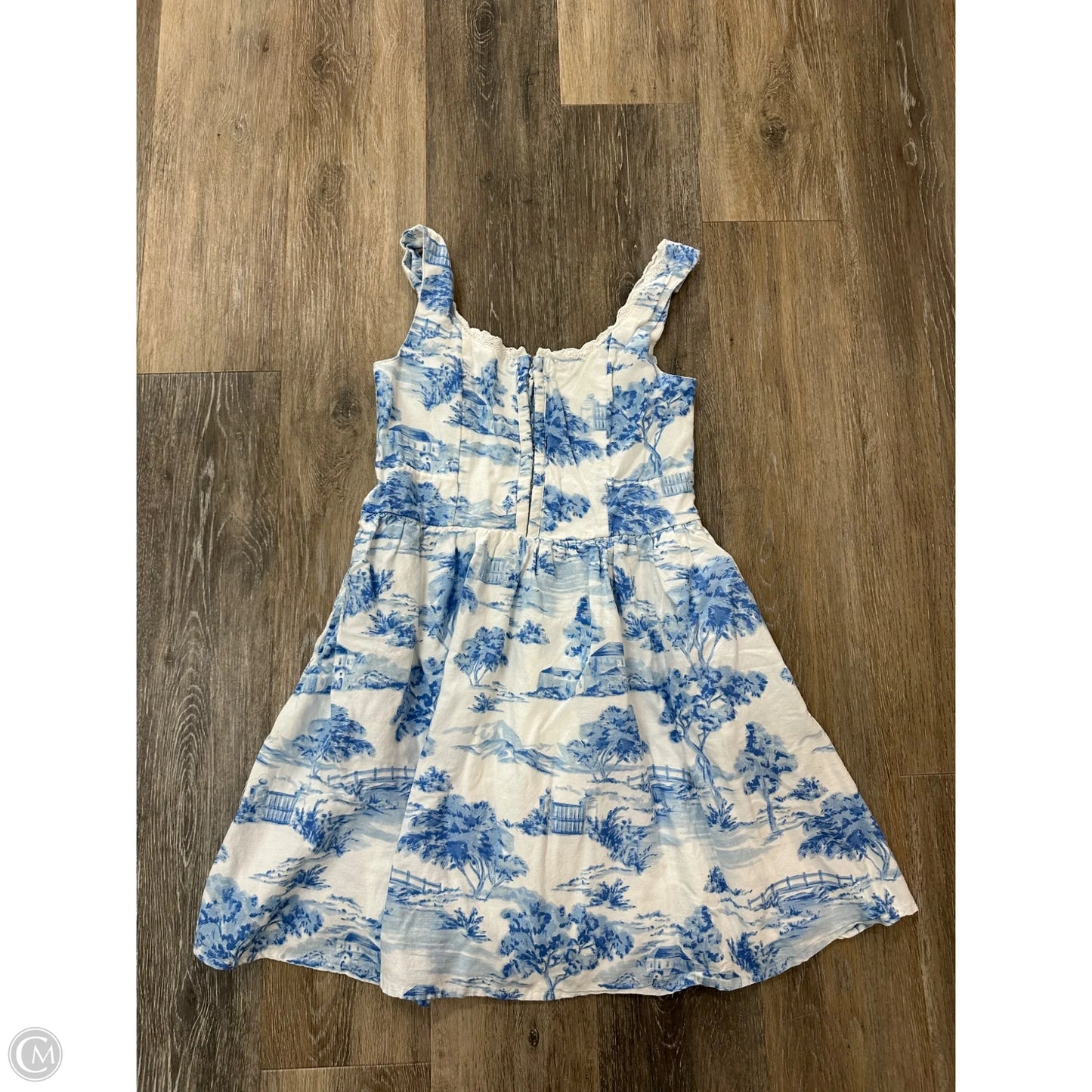 Dress Casual Short By Japna In Blue, Size: M