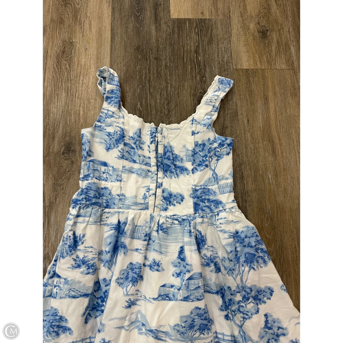 Dress Casual Short By Japna In Blue, Size: M