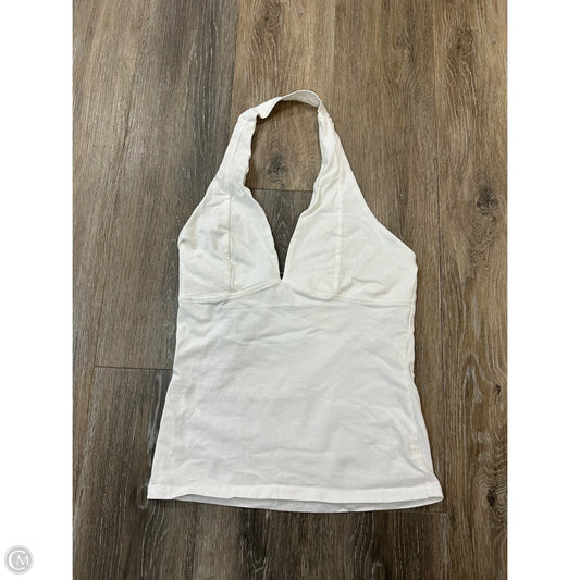 Top Sleeveless By Double Zero In White, Size: S