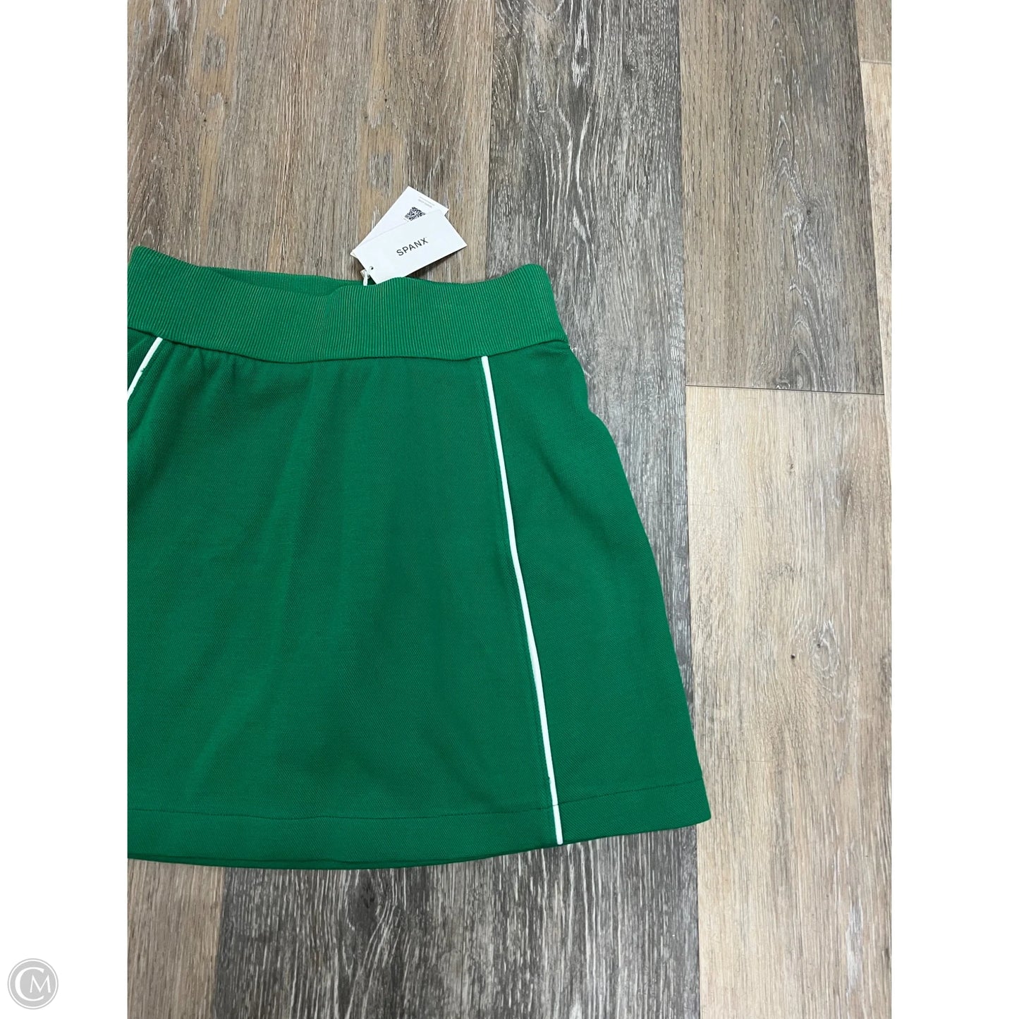 Athletic Skort By Spanx In Green, Size: Xs