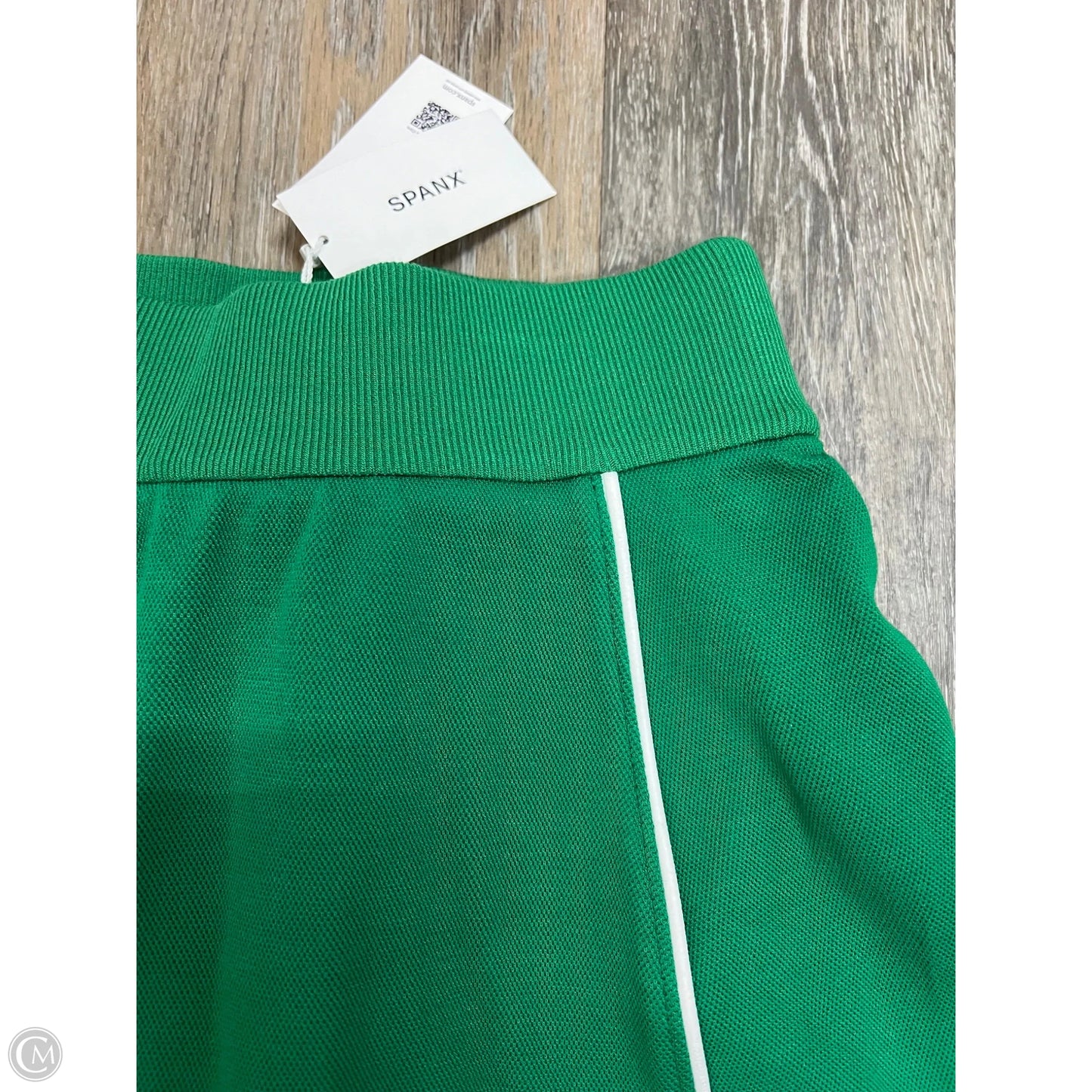 Athletic Skort By Spanx In Green, Size: Xs