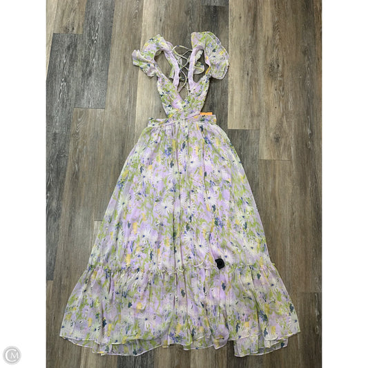 Dress Party Long By Astr In Floral Print, Size: S