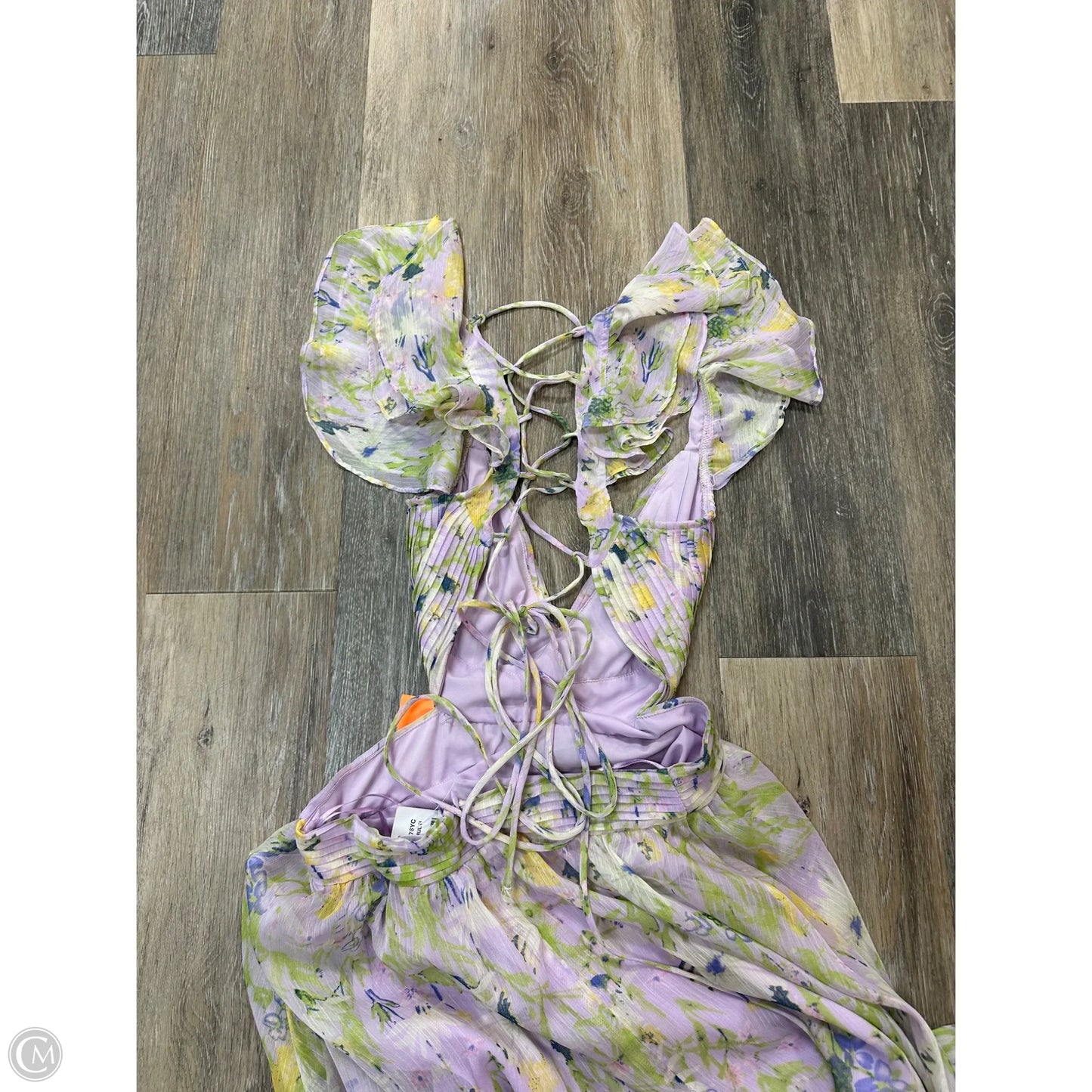 Dress Party Long By Astr In Floral Print, Size: S