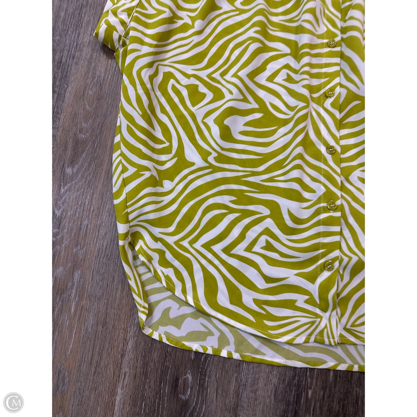 Top Short Sleeve By The Nines In Green, Size: S