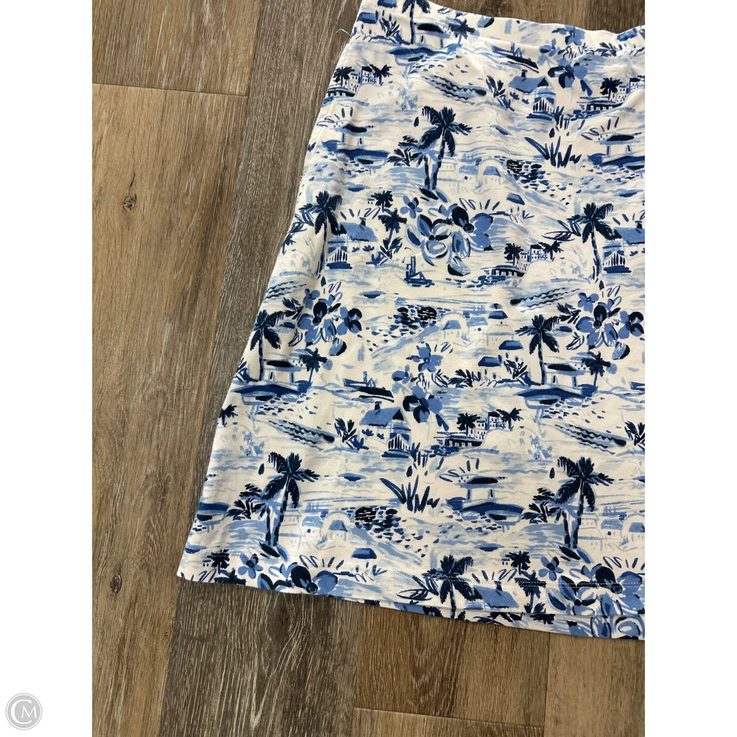 Skirt Mini & Short By J. Jill In Blue, Size: M