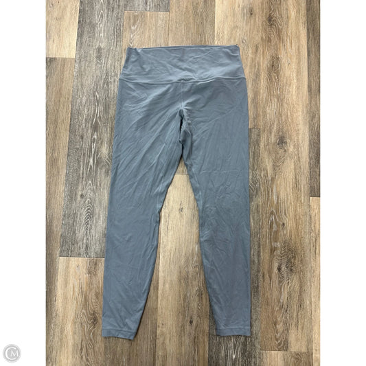 Athletic Leggings By Lululemon In Blue, Size: 12