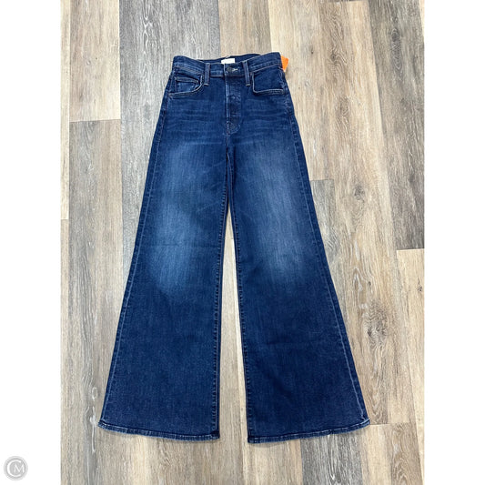 Jeans Boot Cut By Mother In Blue Denim, Size: 0