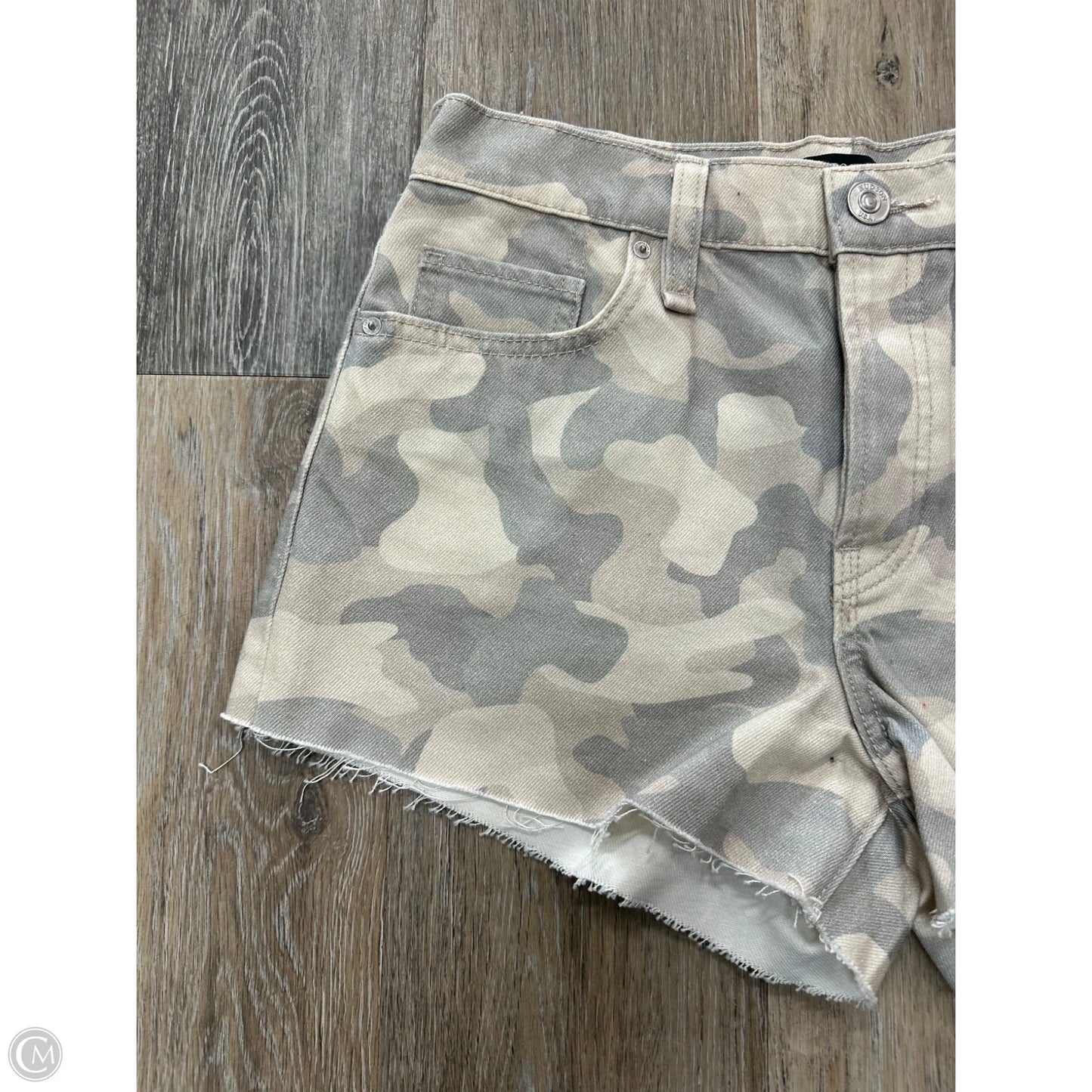 -Shorts By Hudson In Camouflage Print, Size: 1/25