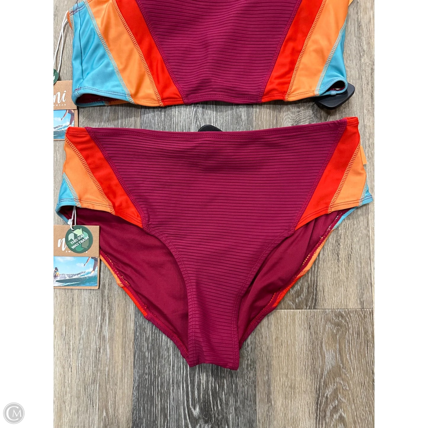 Swimsuit 2pc By Nani In Pink, Size: L