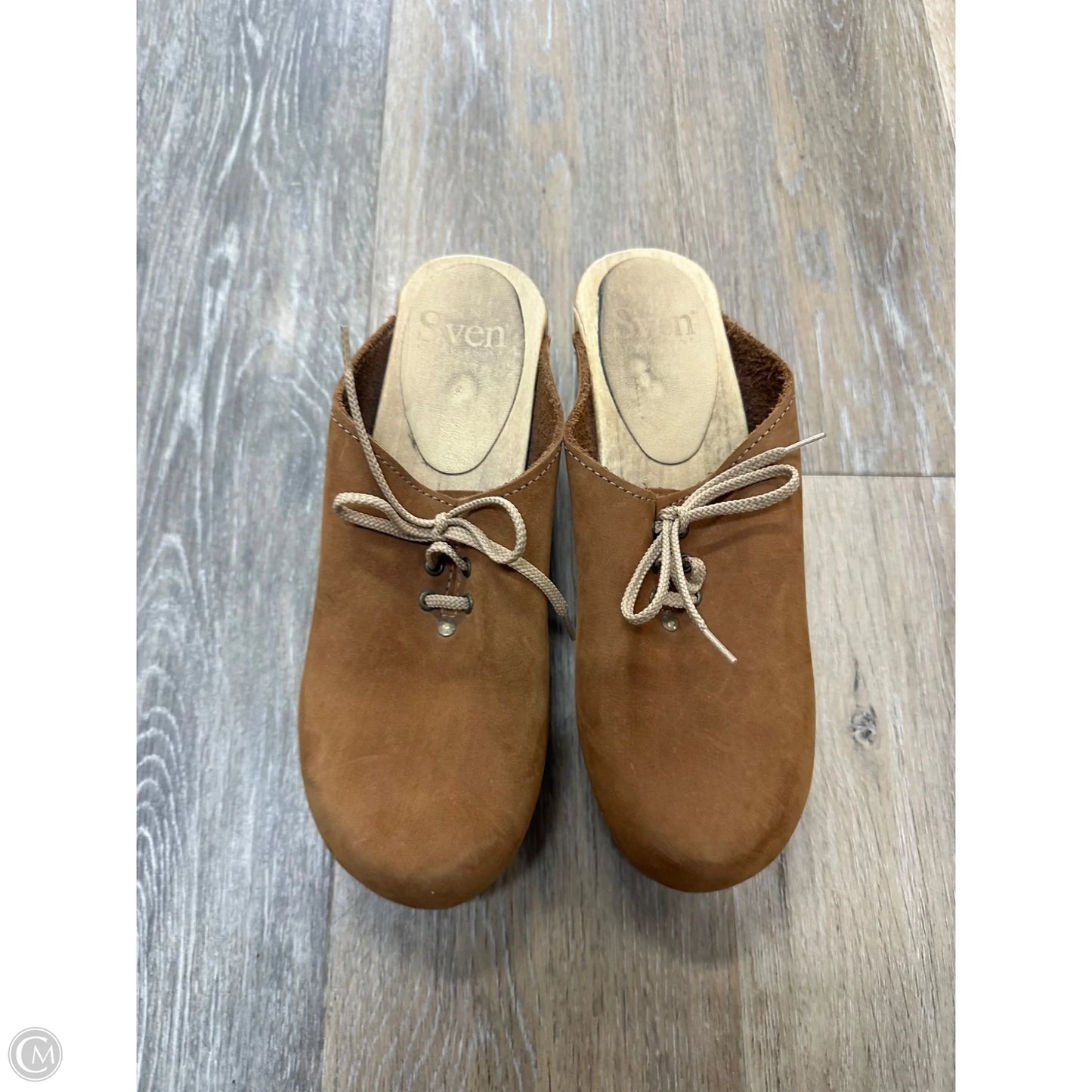 Shoes Heels Platform By Sven In Brown, Size: 7.5