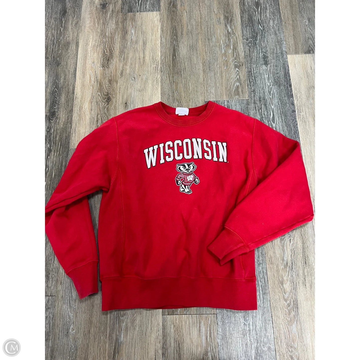 Sweatshirt Crewneck By Champion In Red, Size: M