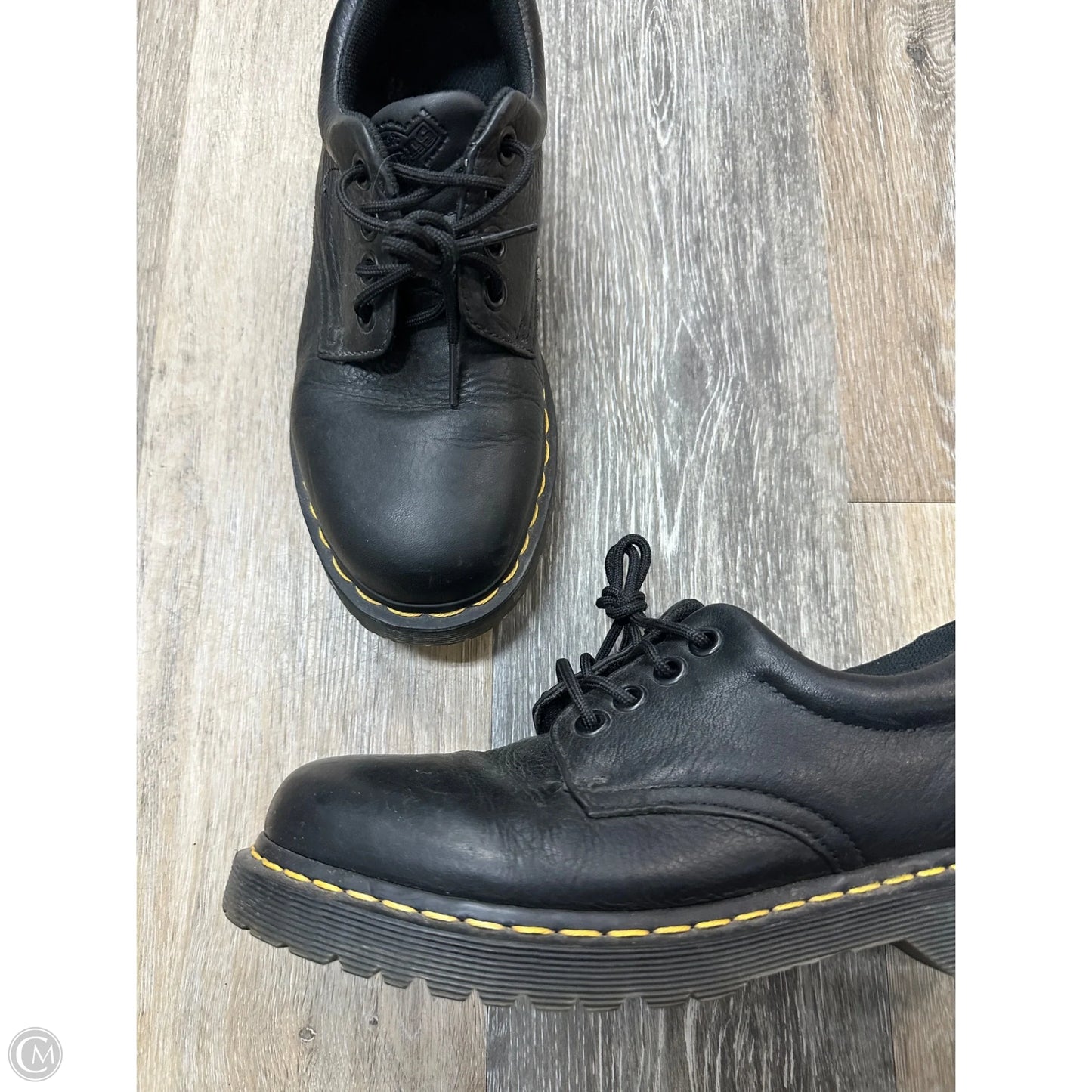Shoes Flats By Dr Martens In Black, Size: 9