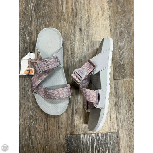 Sandals Flats By Chacos In Purple, Size: 7