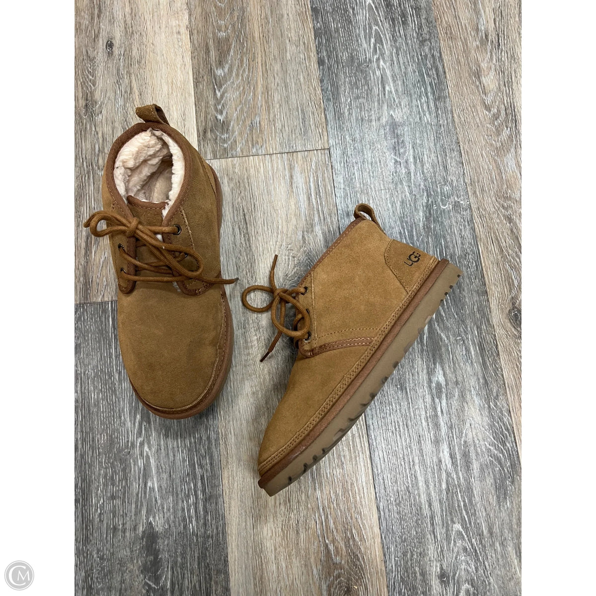 Boots Designer By Ugg In Brown, Size: 8