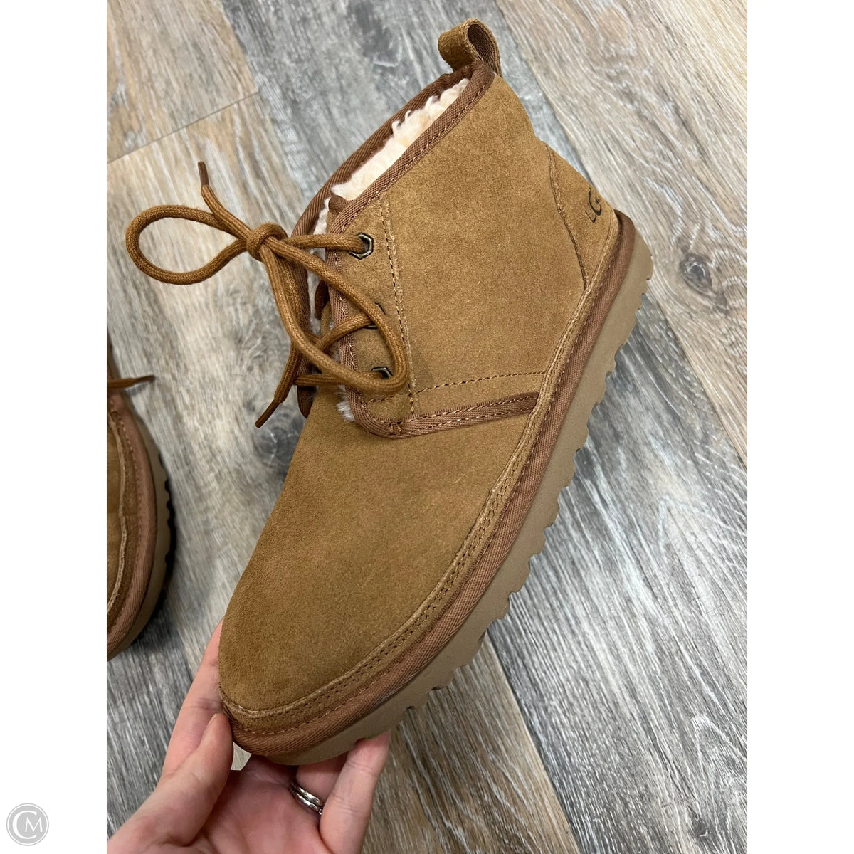 Boots Designer By Ugg In Brown, Size: 8
