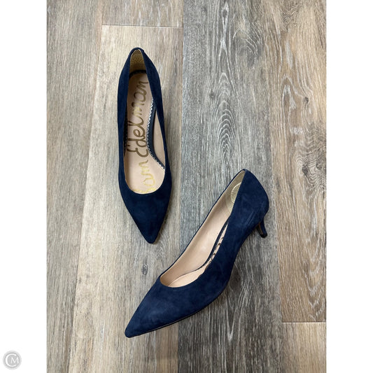 Shoes Heels Kitten By Sam Edelman In Navy, Size: 7.5