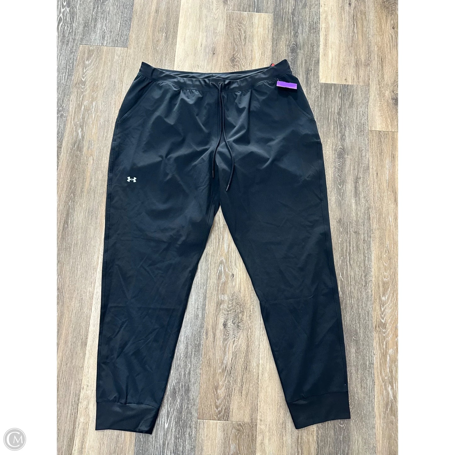 Athletic Pants By Under Armour In Black, Size: Xxl