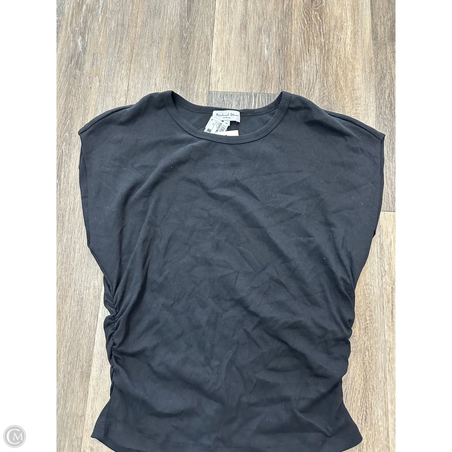Top Short Sleeve By Michael Stars In Black, Size: Xl