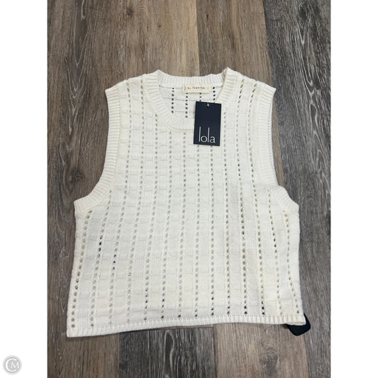 Tank Top By By Together In Cream, Size: S