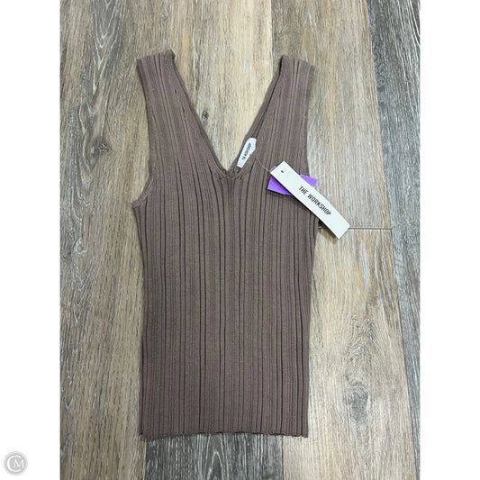 Tank Top By The Workshop In Brown, Size: M