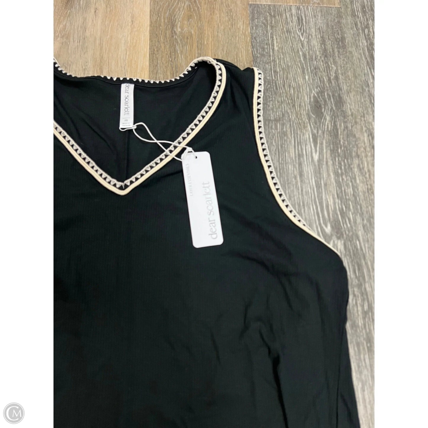Tank Top By Dear Scarlett In Black, Size: 3x
