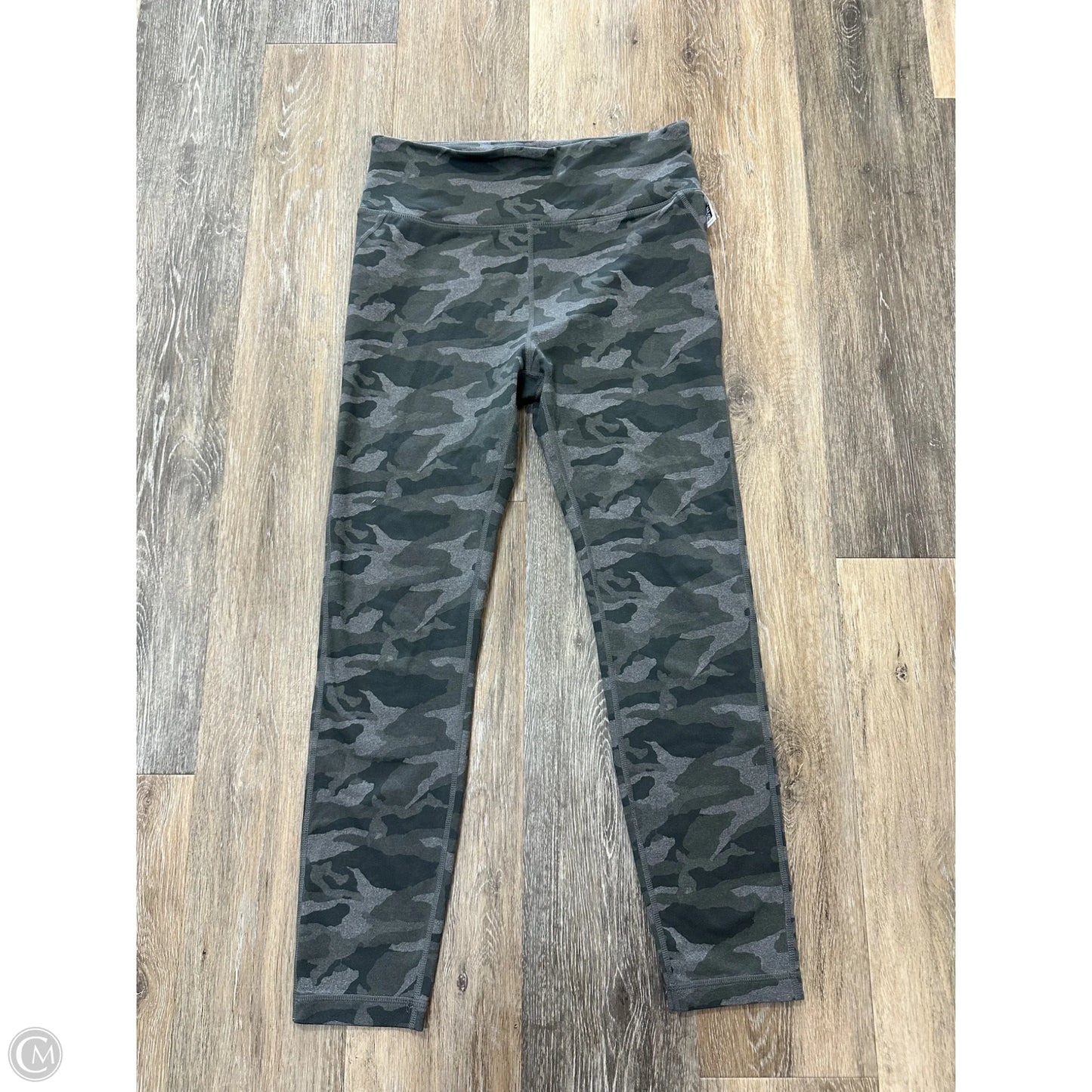 Athletic Leggings By Vuori In Camouflage Print, Size: M