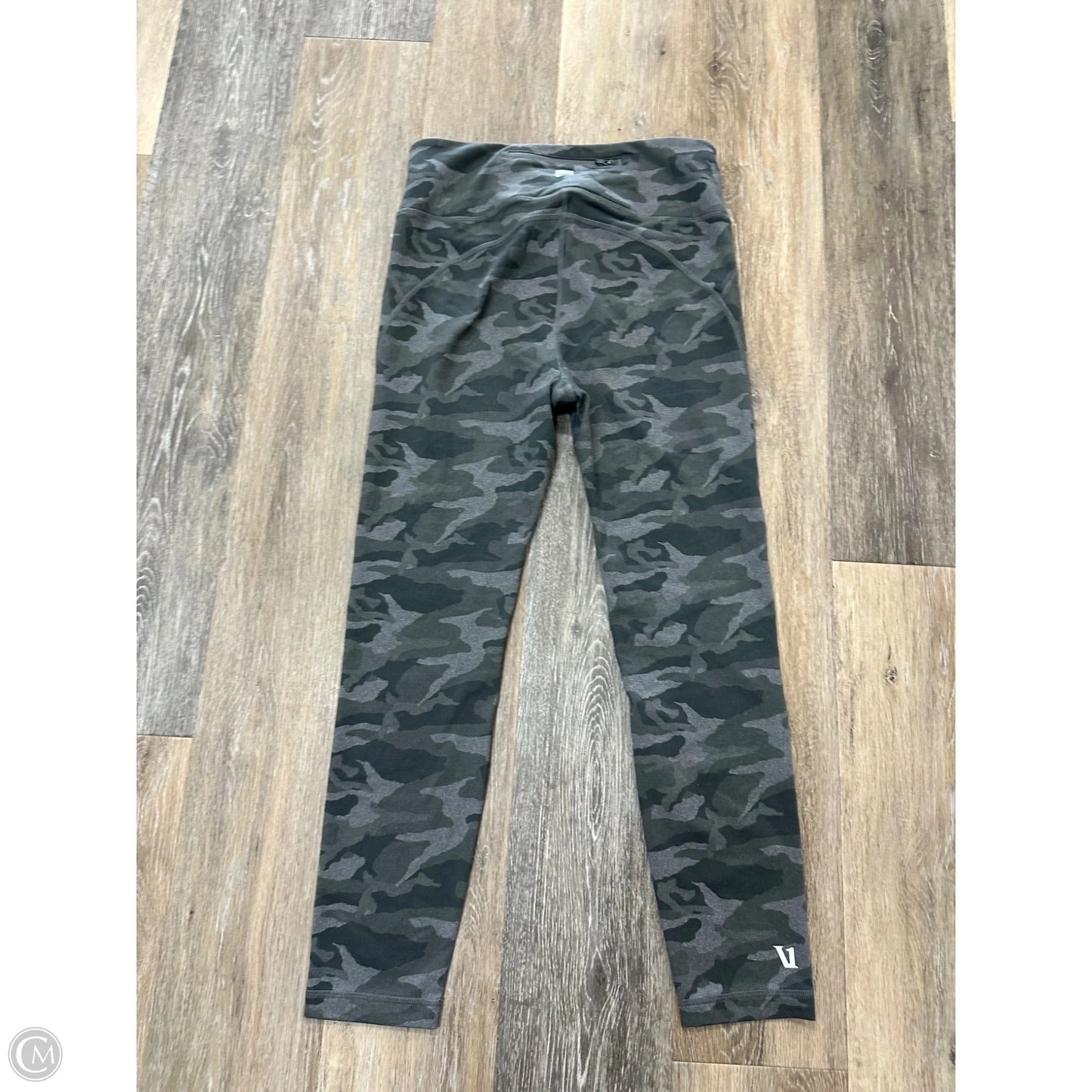 Athletic Leggings By Vuori In Camouflage Print, Size: M