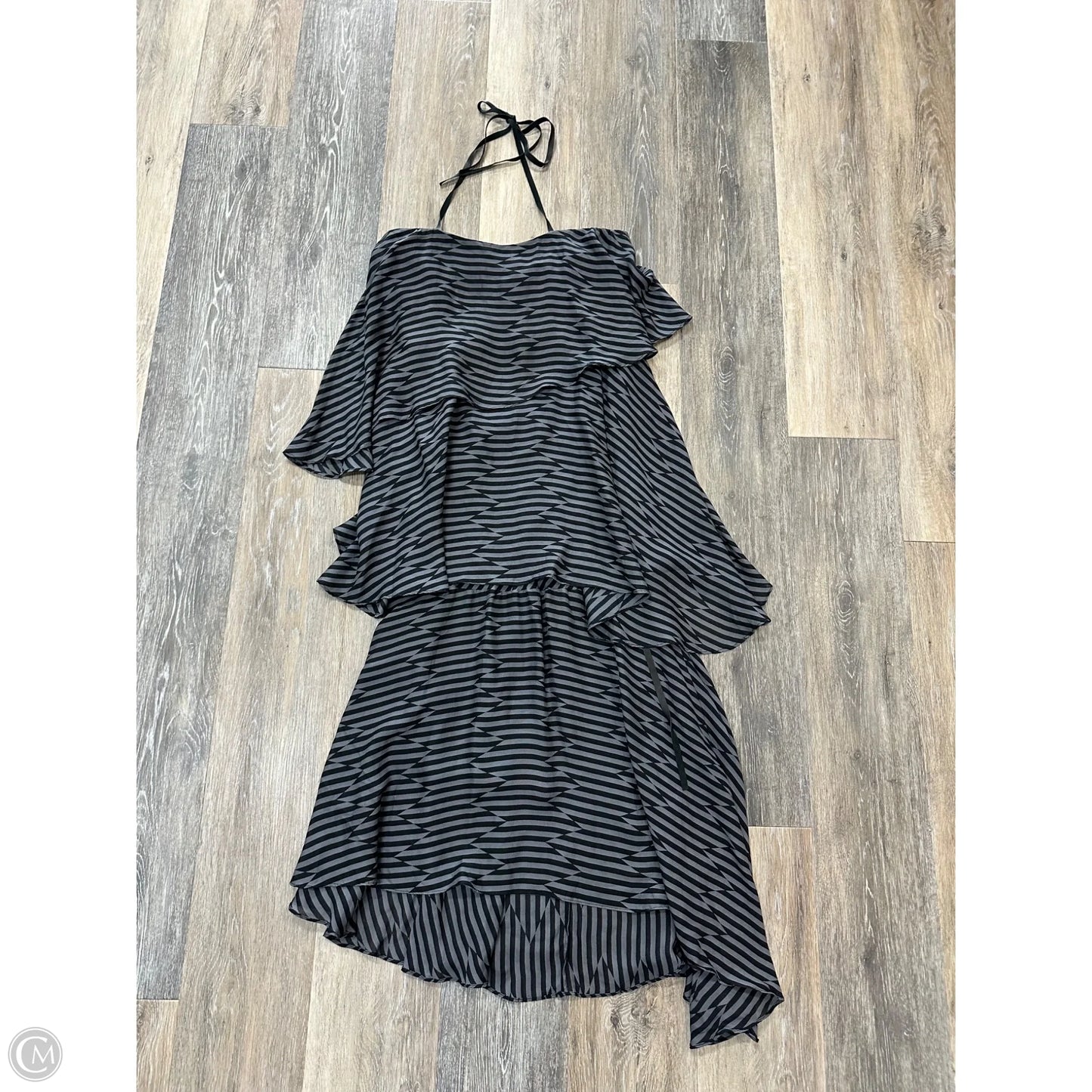 Dress Casual Midi By Elaine Kim In Striped Pattern, Size: 2