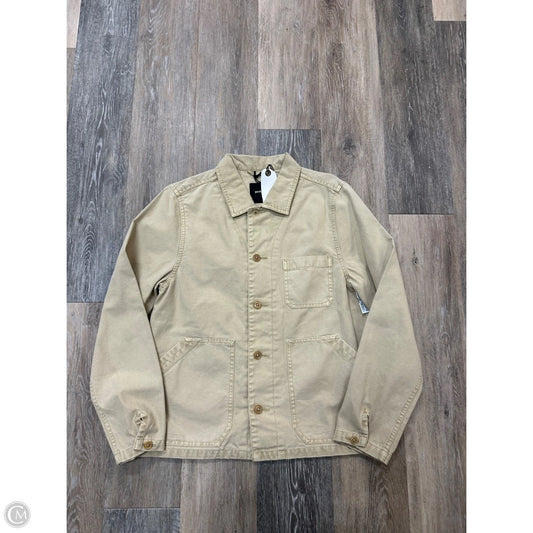 Jacket Denim By Prana In Taupe, Size: S