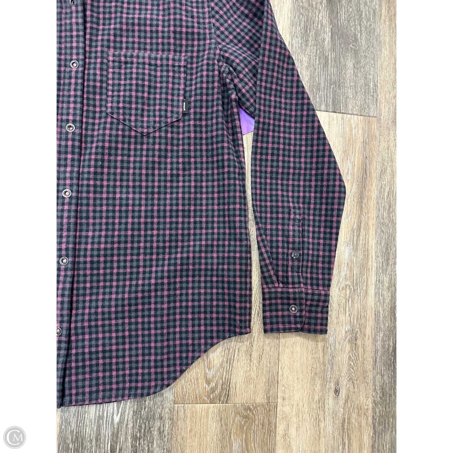 Top Long Sleeve By Prana In Pink, Size: S