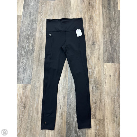 Athletic Leggings By Smartwool In Black, Size: M