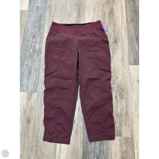 Athletic Capris By Prana In Red, Size: S