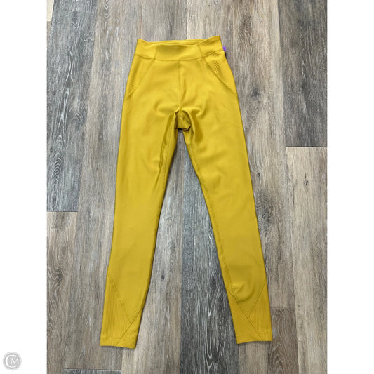 Athletic Leggings By Prana In Yellow, Size: S