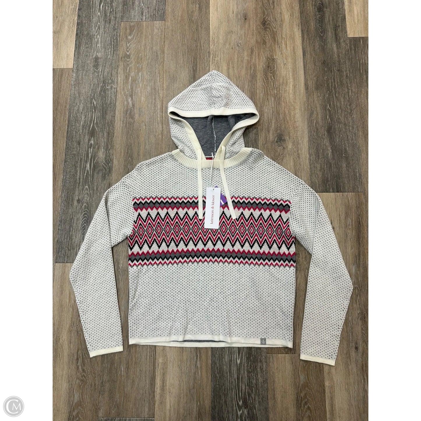 Sweater By Krimson Klover In White, Size: S