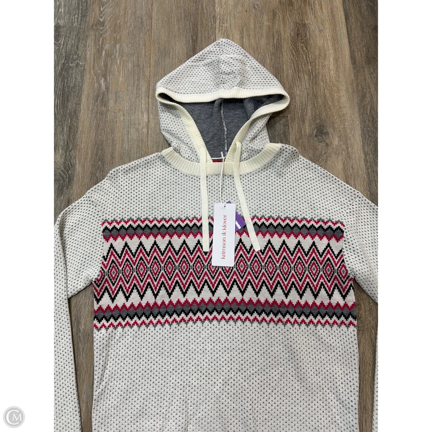 Sweater By Krimson Klover In White, Size: S