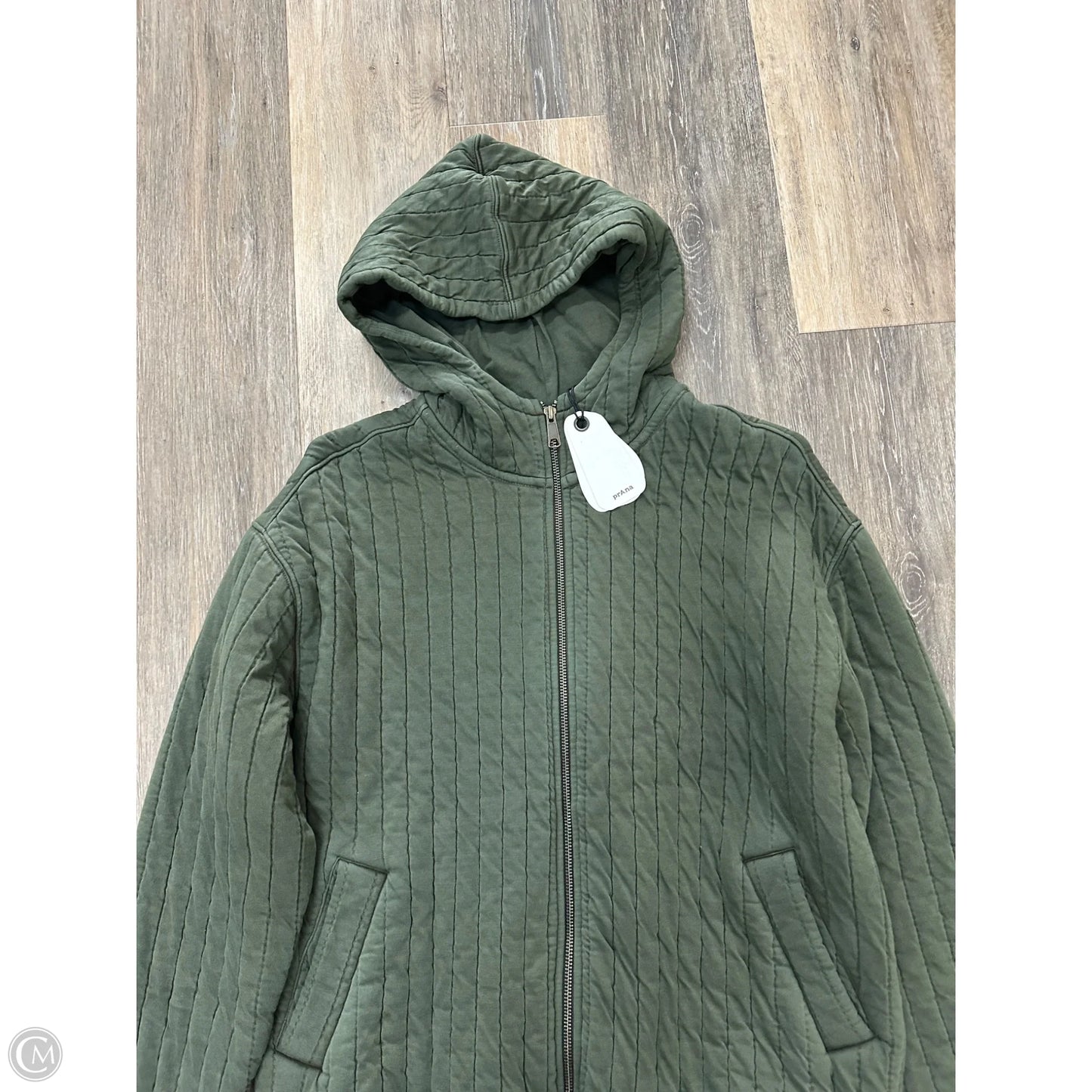 Jacket Puffer & Quilted By Prana In Green, Size: S