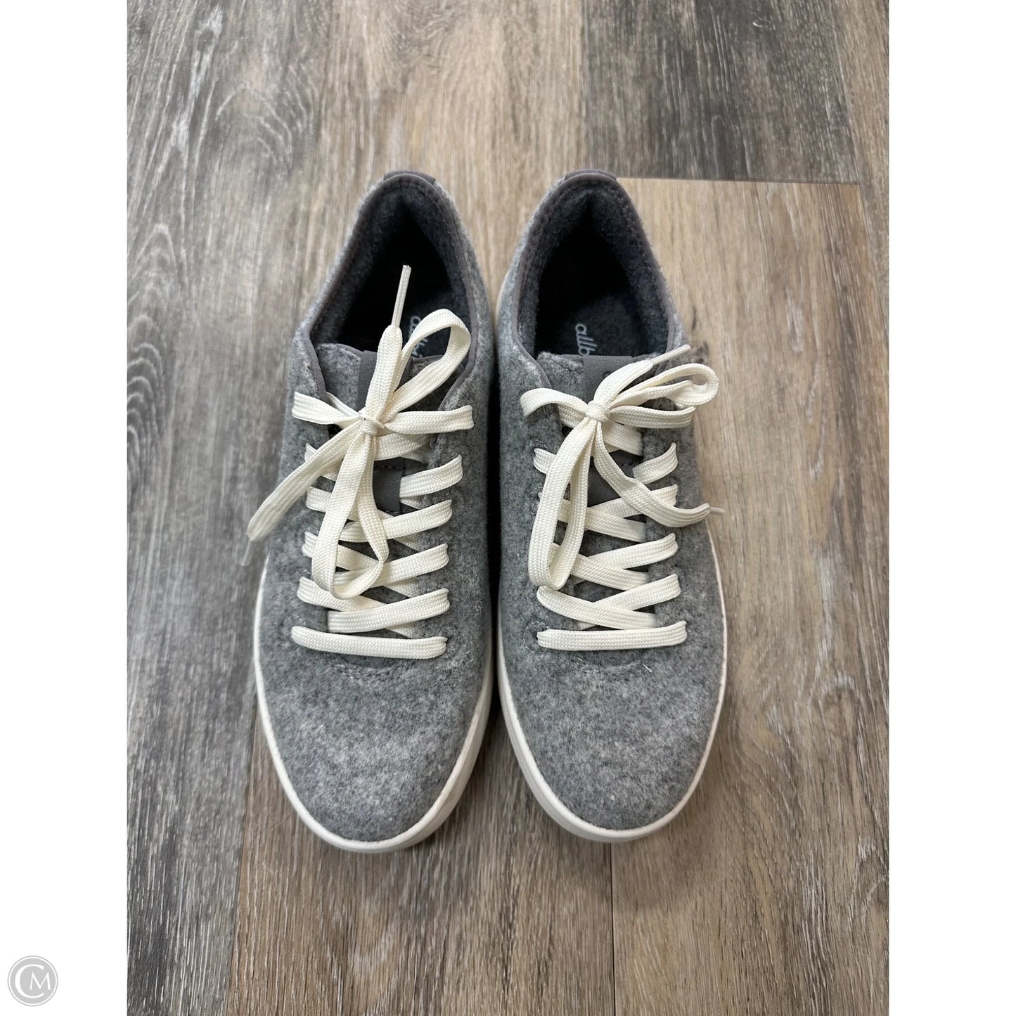 Shoes Sneakers By Allbirds In Grey, Size: 7.5