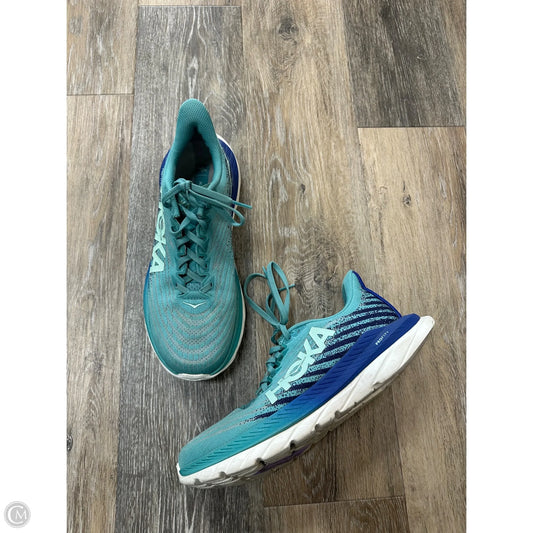 Shoes Athletic By Hoka In Blue, Size: 9