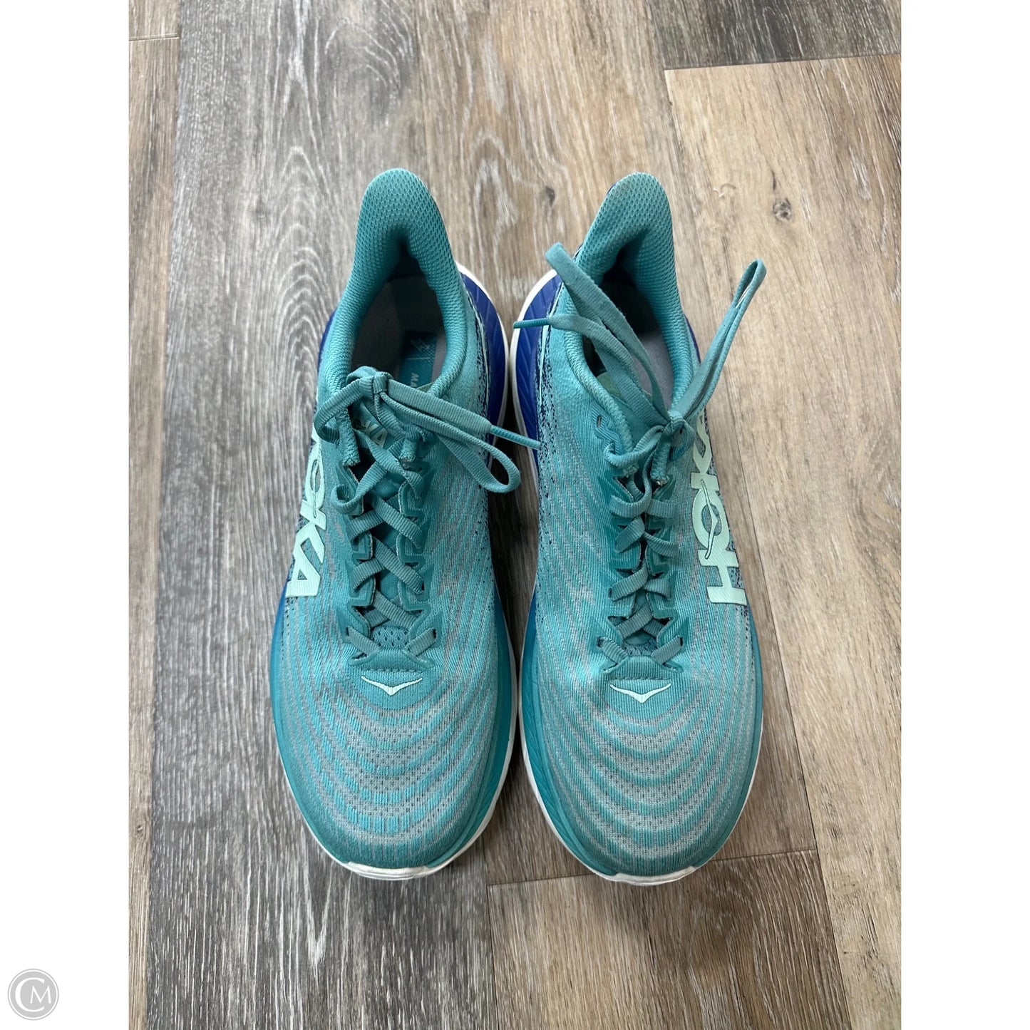 Shoes Athletic By Hoka In Blue, Size: 9