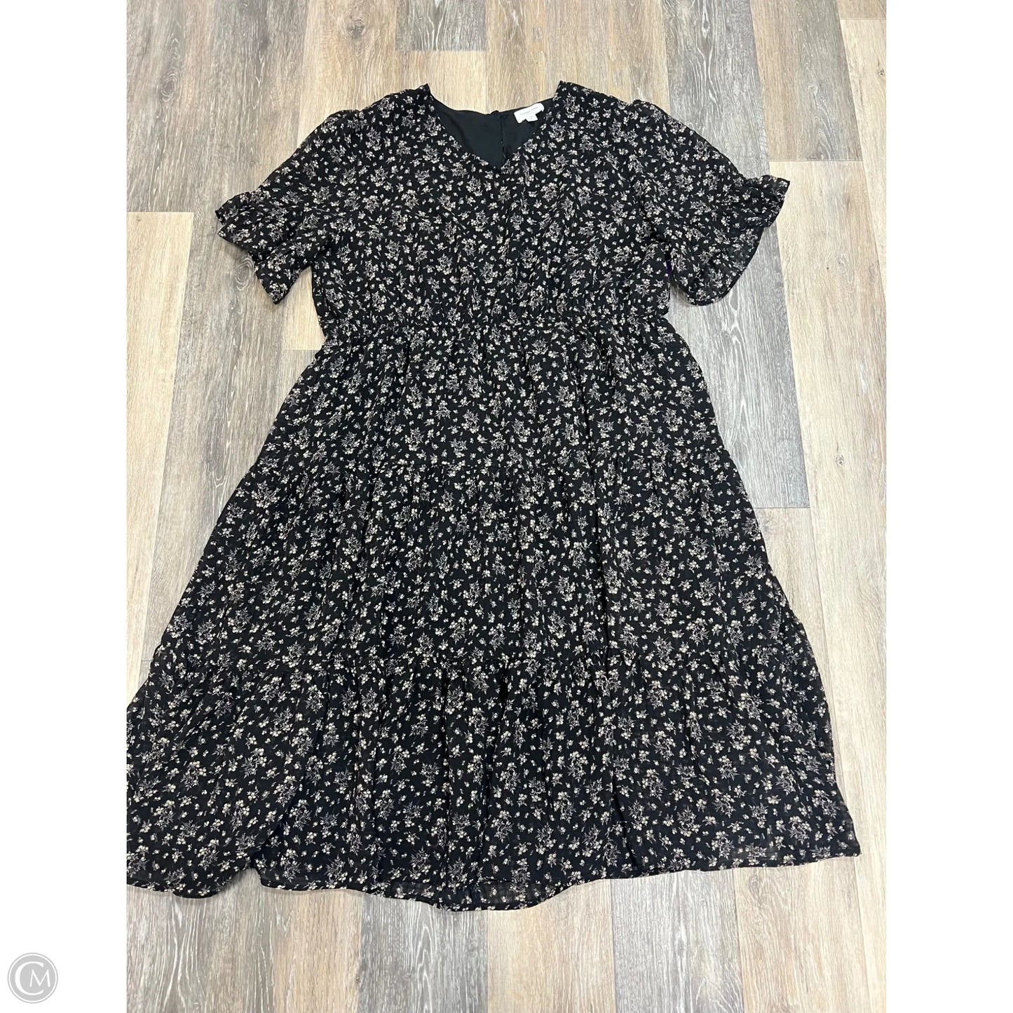 Dress Casual Maxi By Orange Creek In Black, Size: 2x
