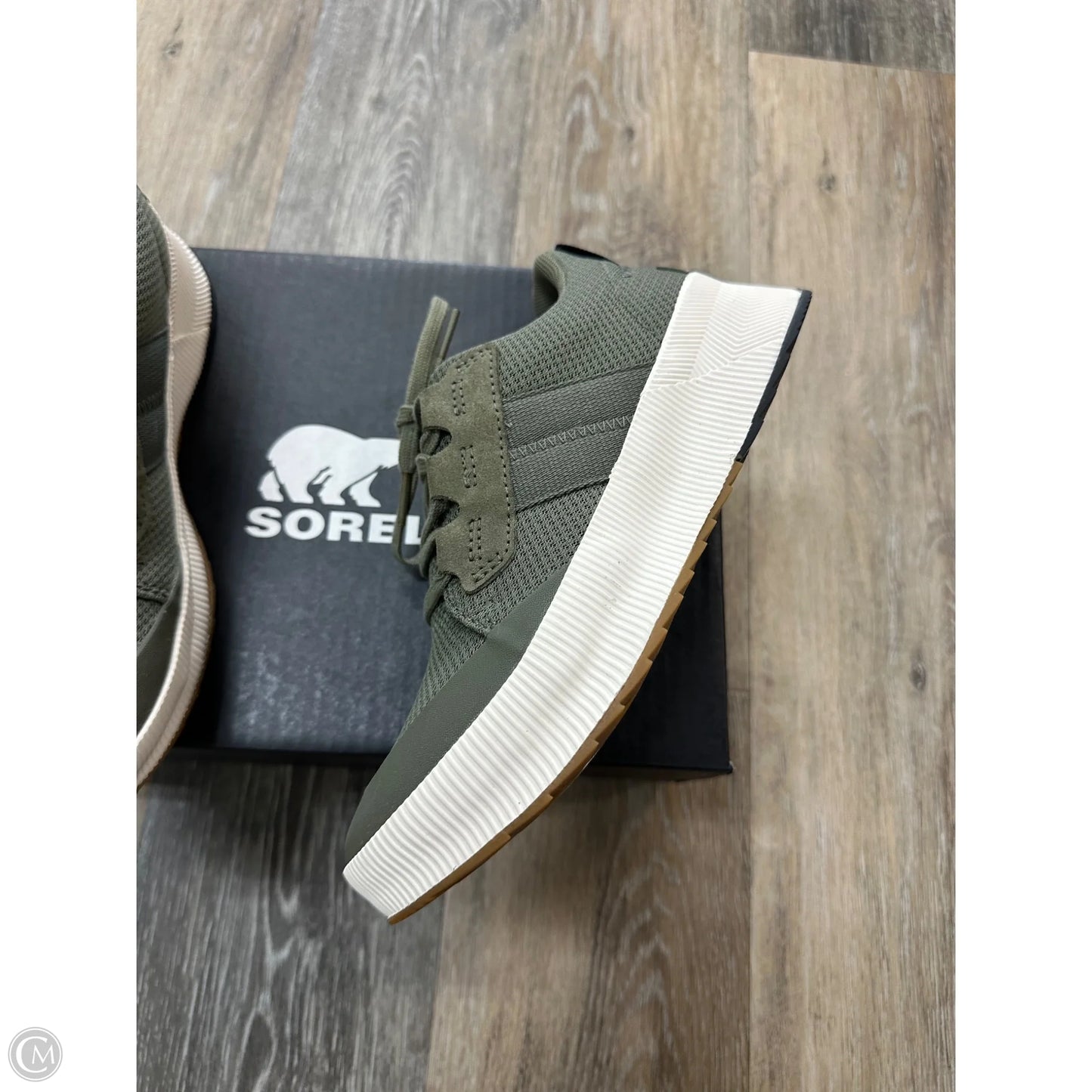 Shoes Athletic By Sorel In Green, Size: 7