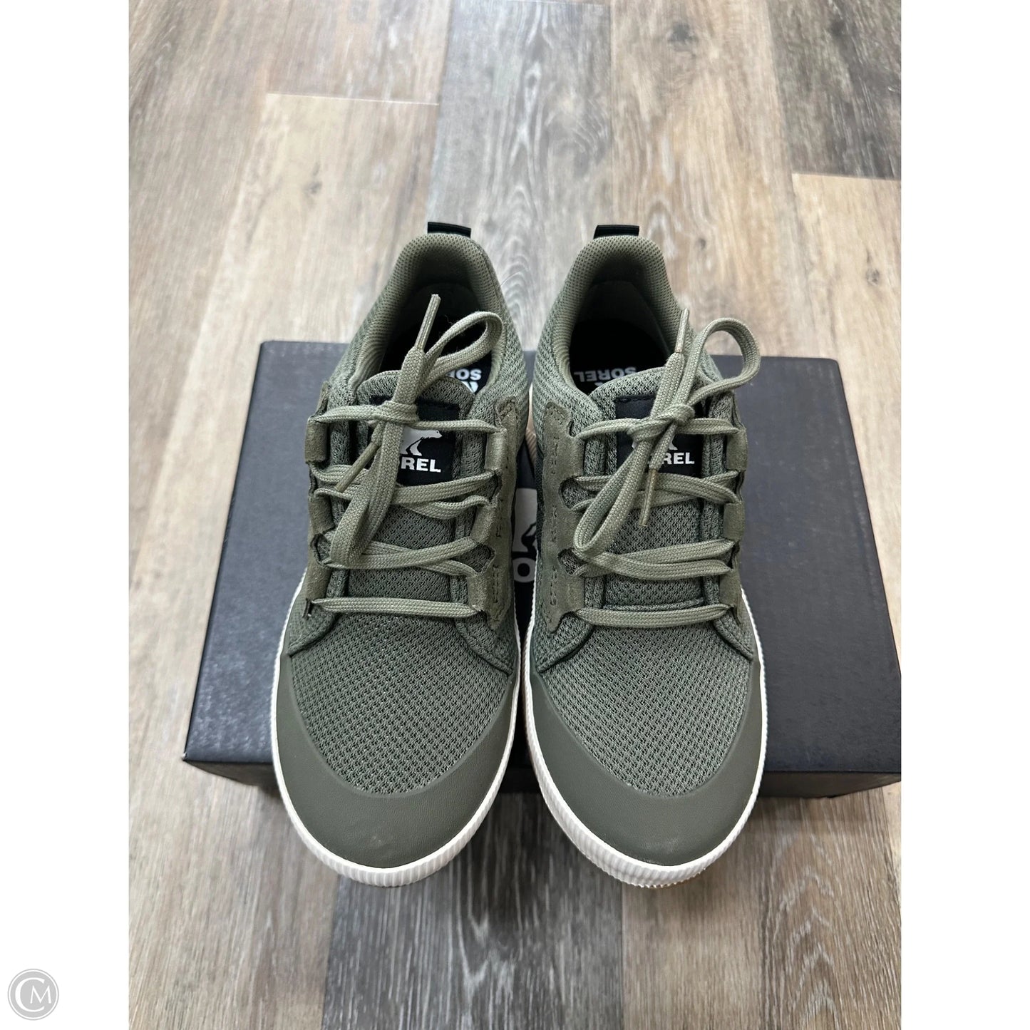 Shoes Athletic By Sorel In Green, Size: 7