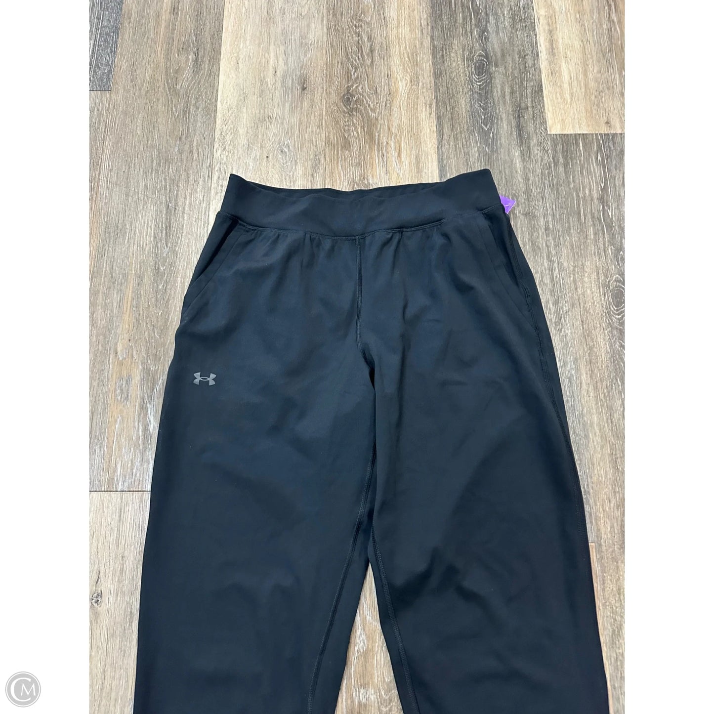Athletic Pants By Under Armour In Black, Size: S