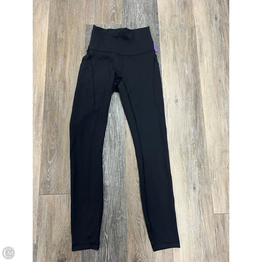 Athletic Leggings By Lululemon In Black, Size: 2