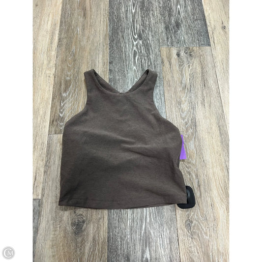 Athletic Tank Top By Beyond Yoga In Brown, Size: Xs