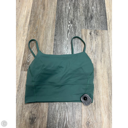 Athletic Tank Top By Lululemon In Green, Size: 4