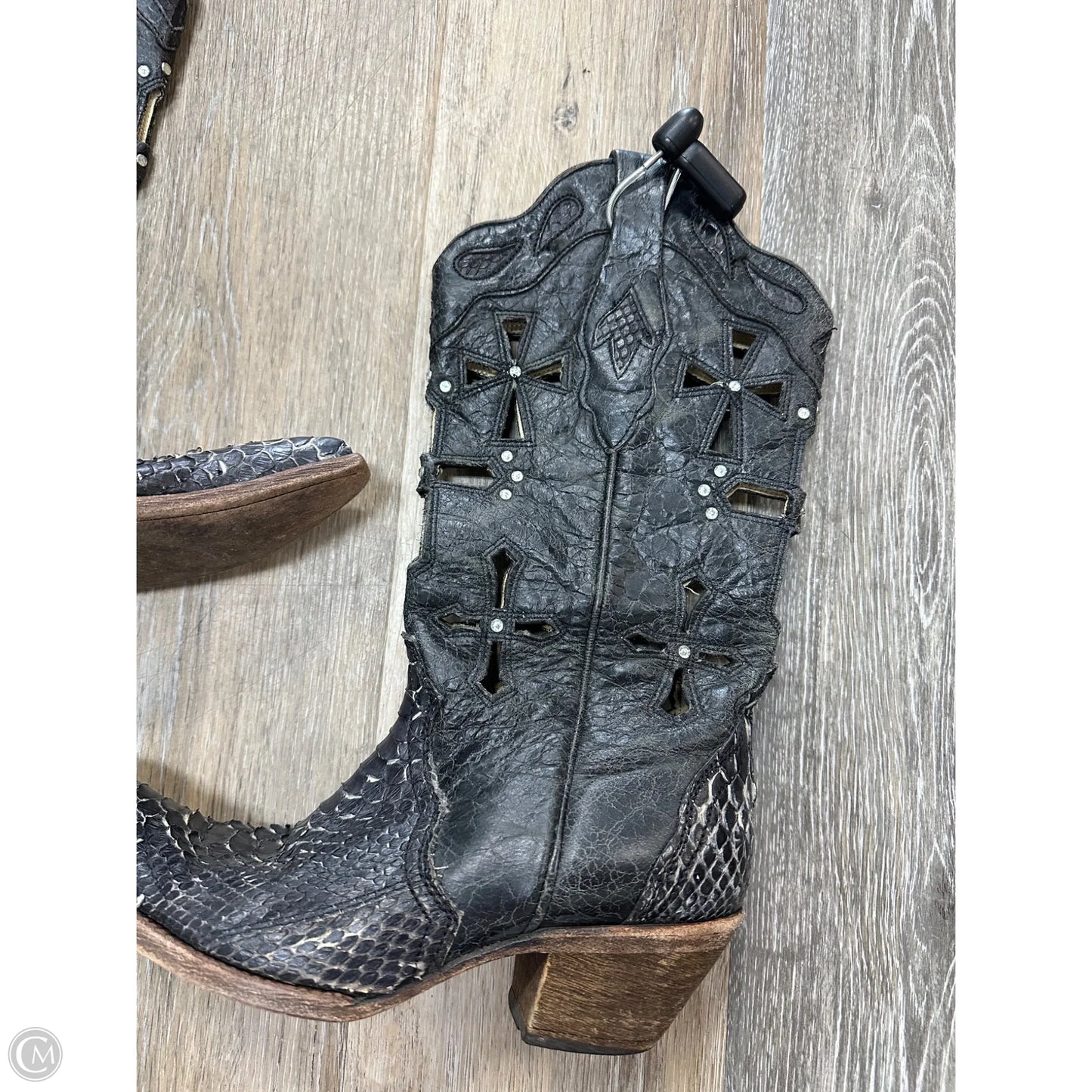 Boots Western By Corral In Black, Size: 6.5