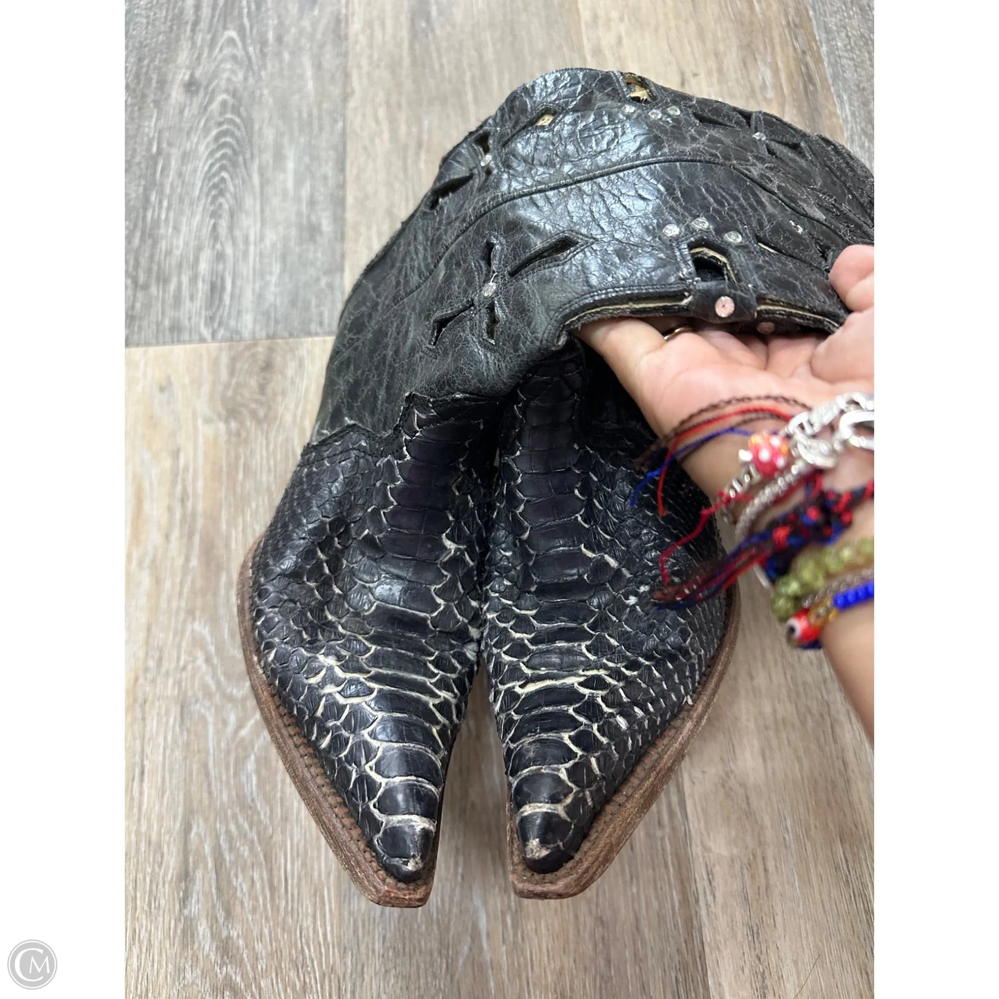 Boots Western By Corral In Black, Size: 6.5